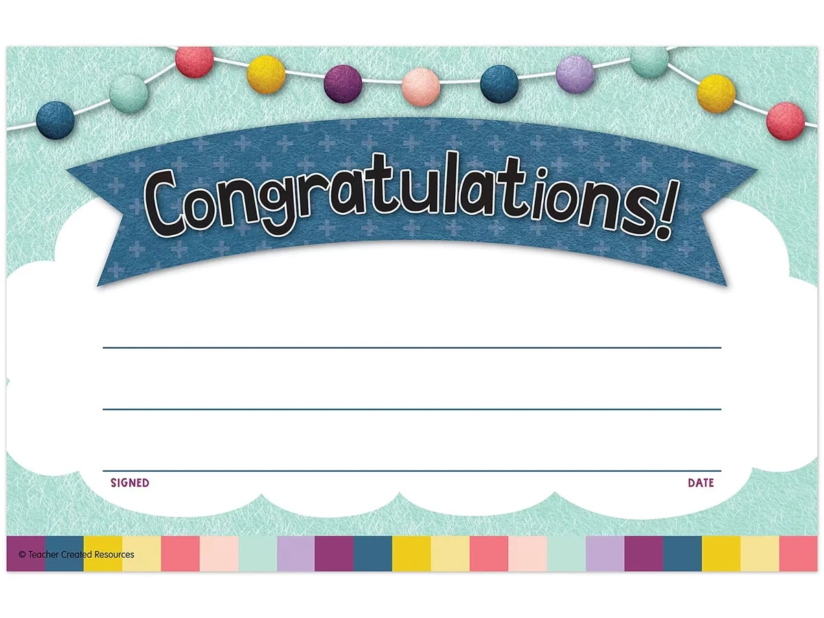 Oh Happy Day! Congratulations Awards - US 5834