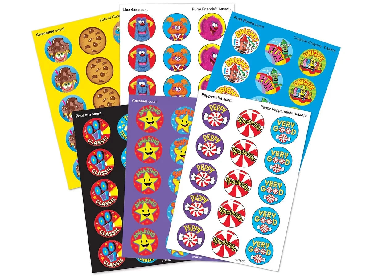 Colorful Favorites Scented Stickers - Variety Pack - US 1790
