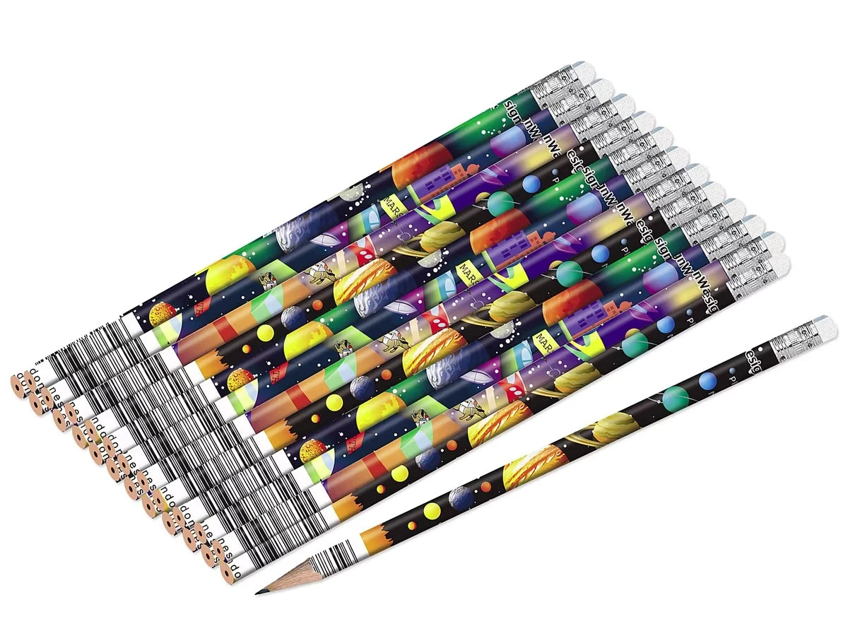 Space Adventure Pencils - Set of 24 - US 4728