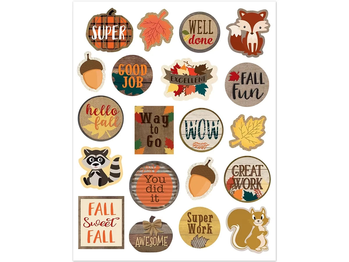 Home Sweet Classroom Fall Motivational Stickers - US 1988