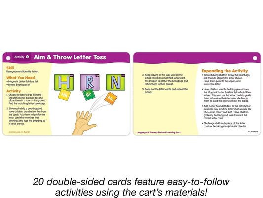 Language & Literacy Instant Learning Cart - Preschool-K - US 1079