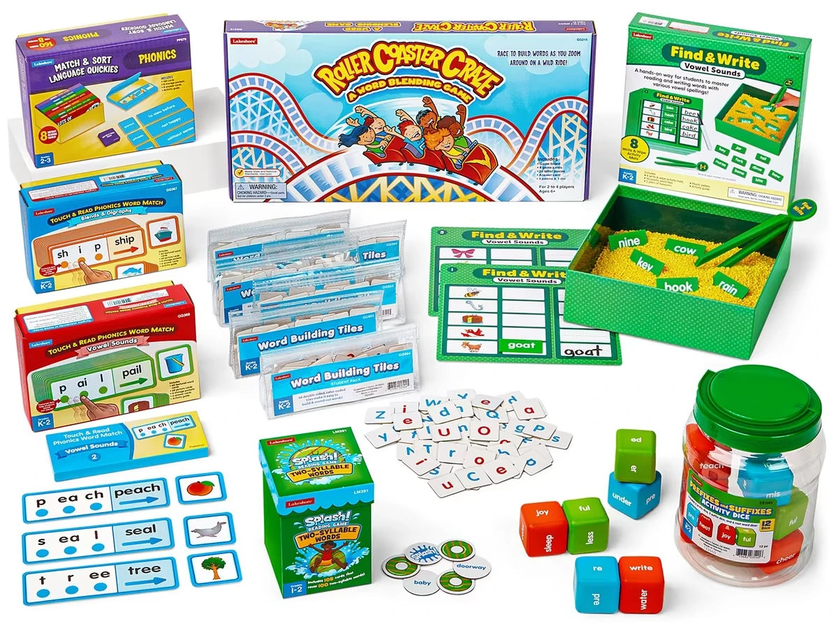 Science of Reading Phonics Activities Bundle - Gr. 2-3 - US 3318