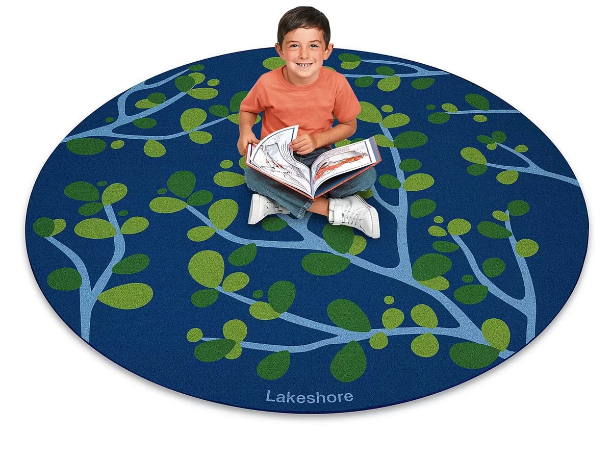 Just Like Home® Branches Round Carpet - US 2921