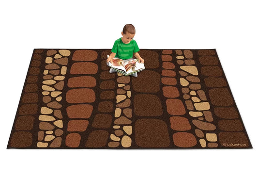Natural Accents Cobblestone Classroom Carpets - US 6470