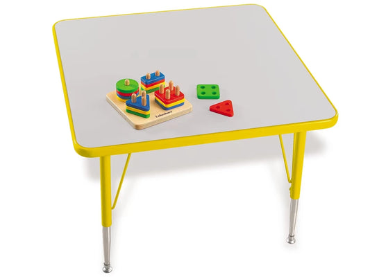 Rainbow Adjustable Square Tables - US 2875