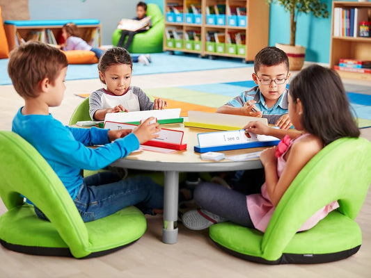 Flex-Space Washable Comfy Floor Seat - Blue at Lakeshore Learning - US 9246