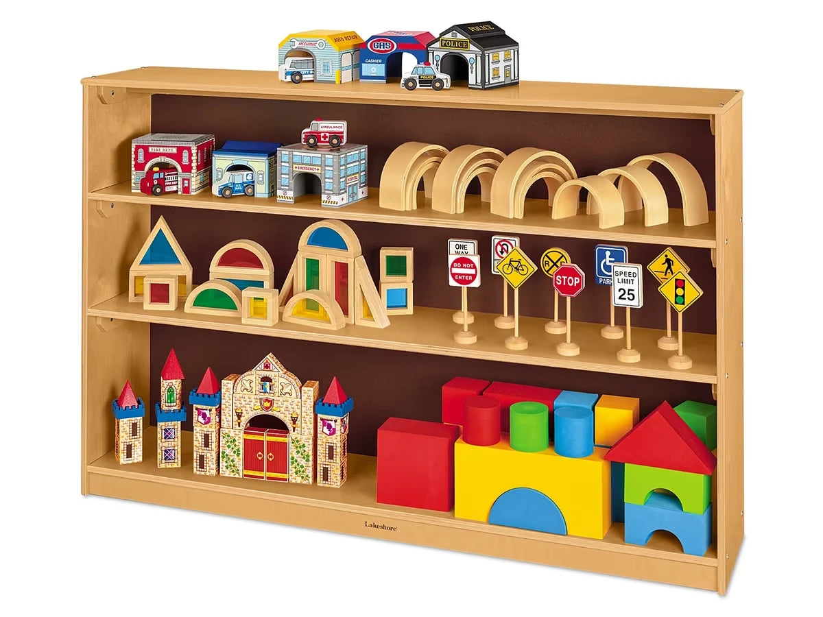 Classic Birch Store Anything Large Classroom Shelves - US 6612