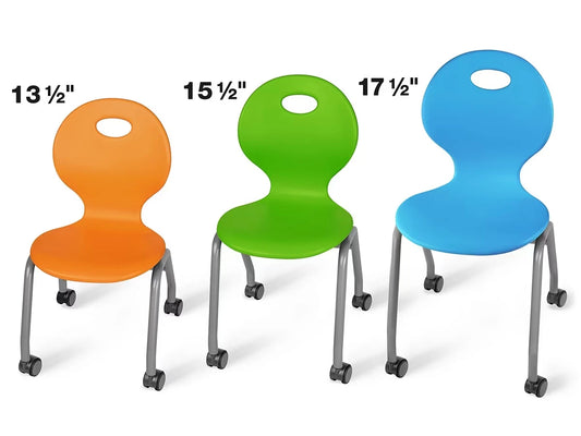 Flex-Space Ergo Glide Mobile Chairs - US 8469