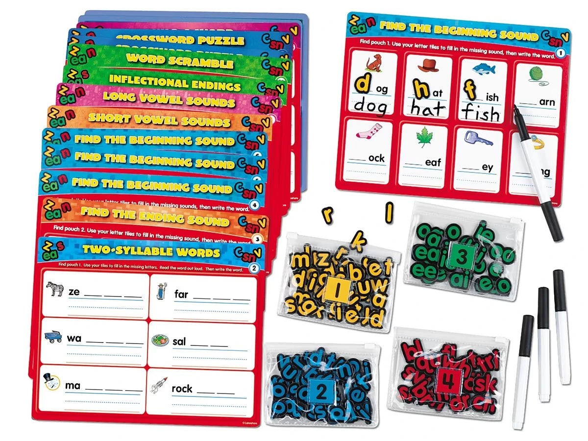 Teaching Phonics Skills Activity Center - US 2139