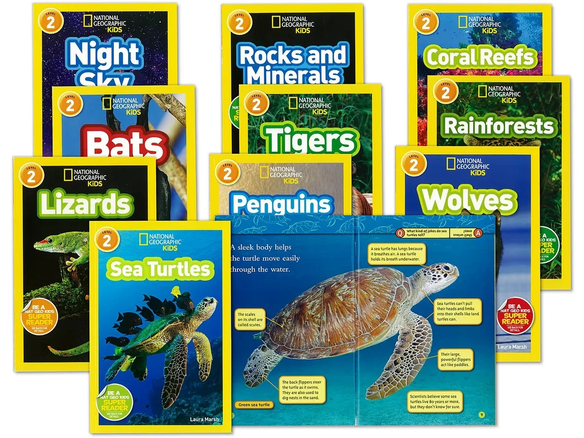 National Geographic Science Readers - Level 2 - US 8808