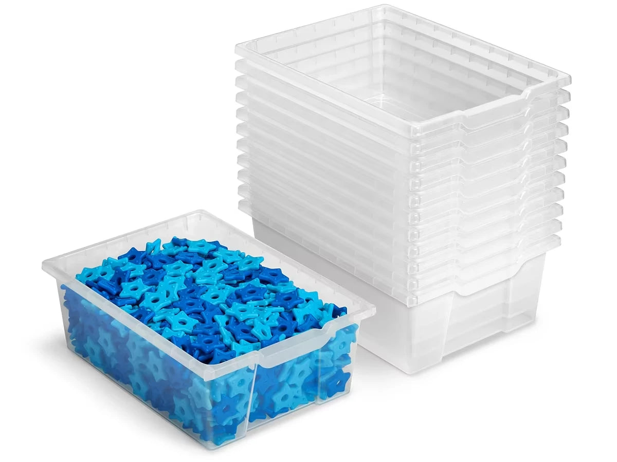 Toddler-Safe See-Inside Bins - Set of 12 - US 3151