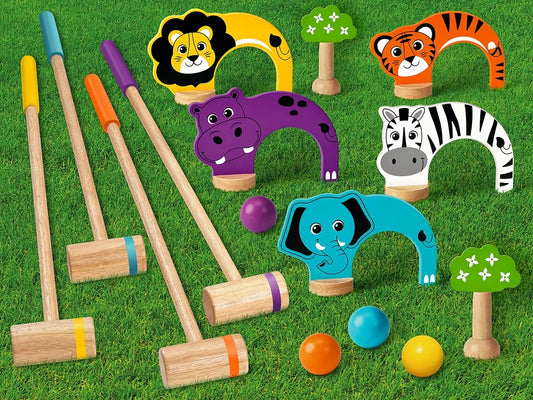 Indoor/Outdoor Kids’ Croquet Set - US 1843