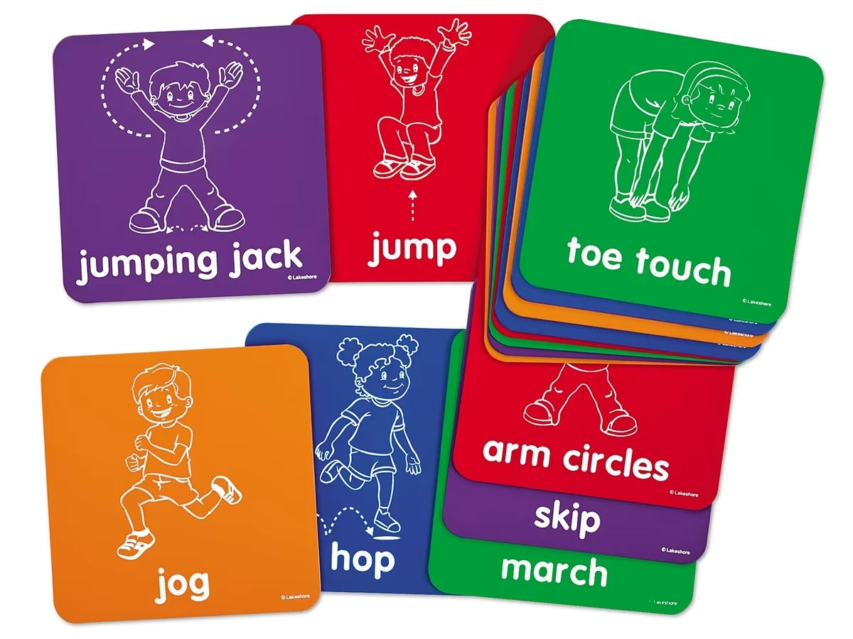 Let’s Get Moving! Activity Mats - US 9117