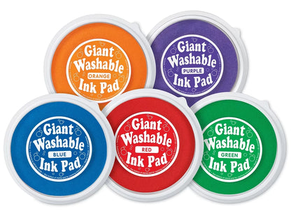 Giant Washable Color Ink Pads - US 6324