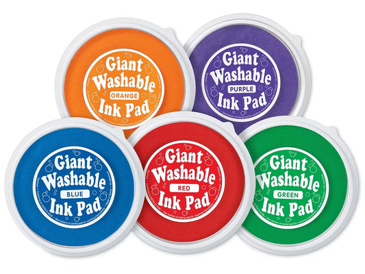 Giant Washable Color Ink Pads - US 6324