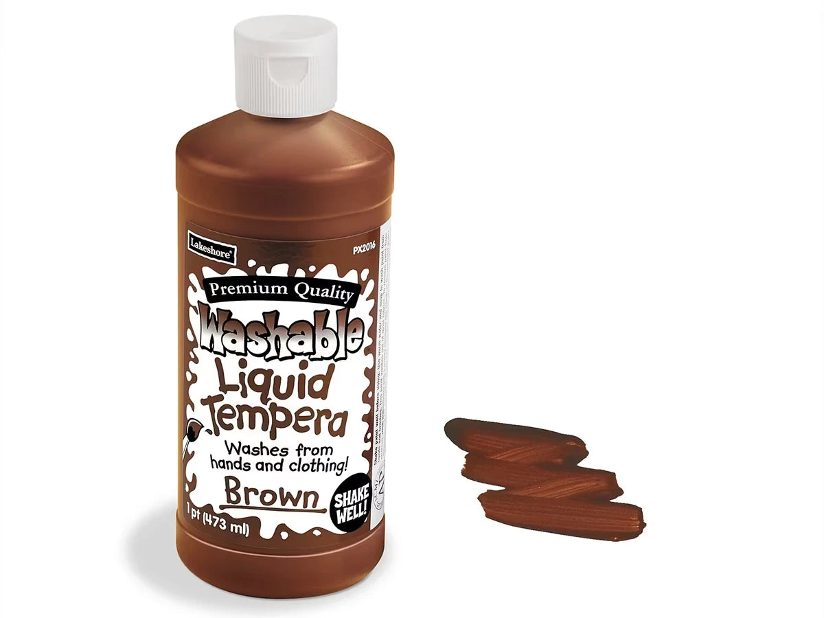 Lakeshore Fully Washable Liquid Tempera Paint - Pint - US 7116