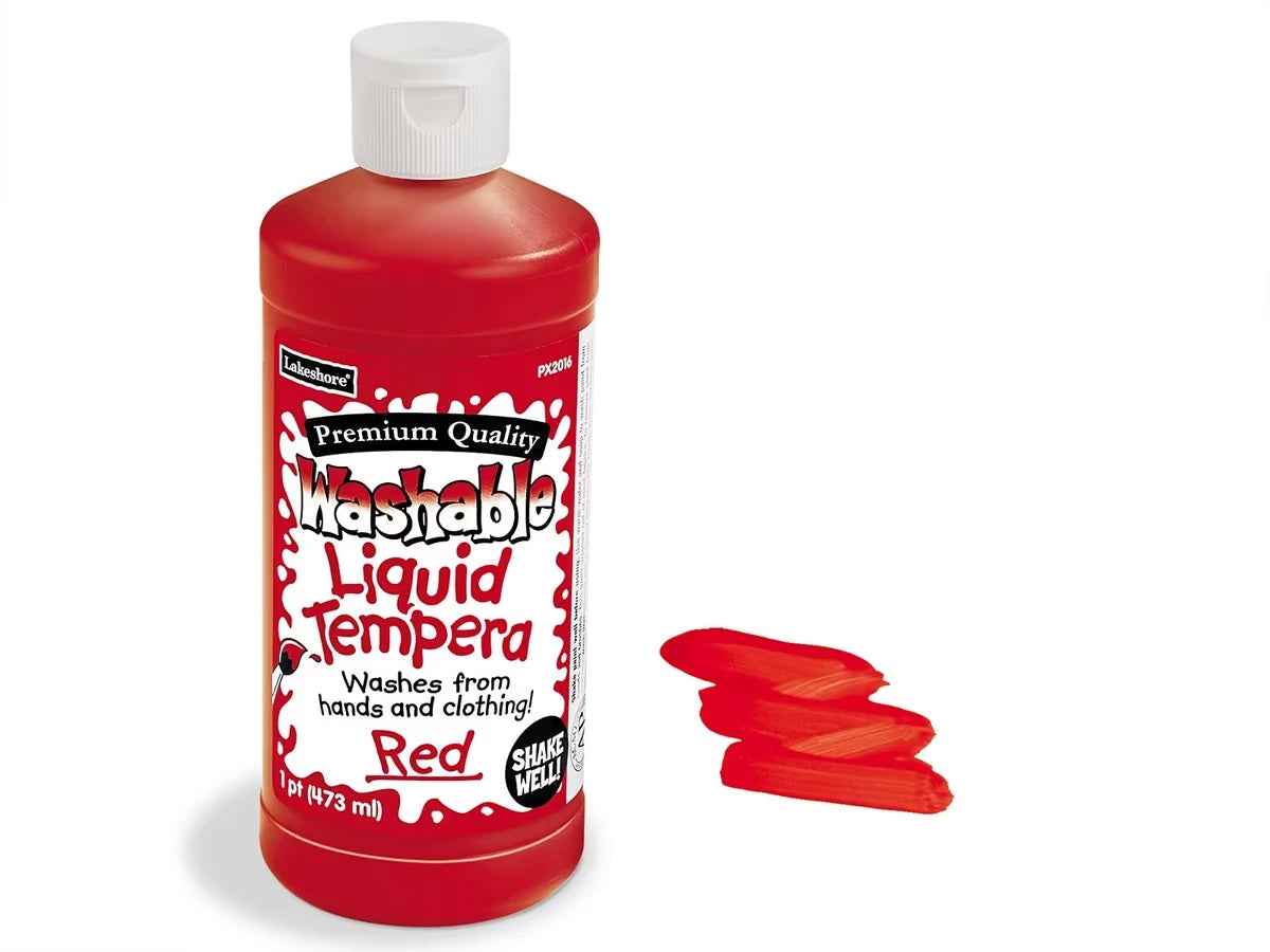 Lakeshore Fully Washable Liquid Tempera Paint - Pint - US 7116