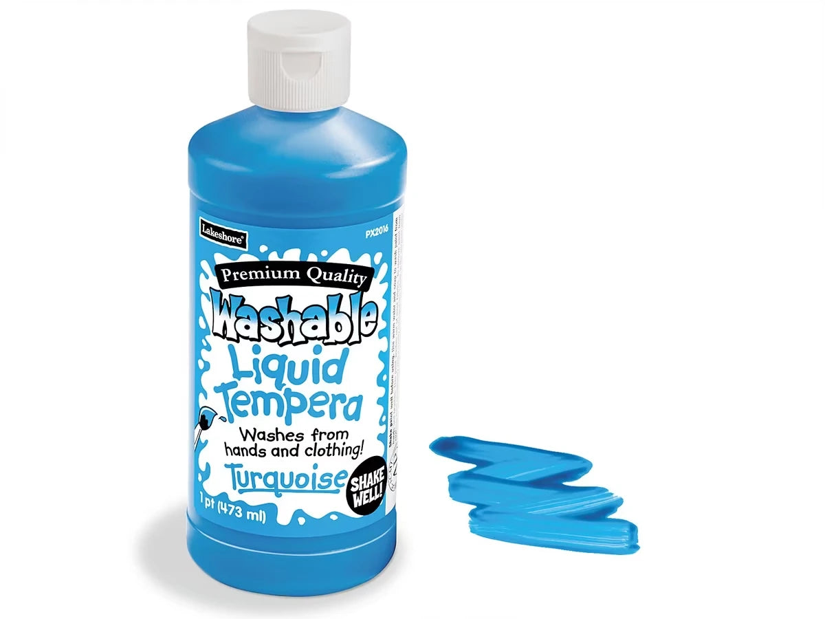 Lakeshore Fully Washable Liquid Tempera Paint - Pint - US 7116