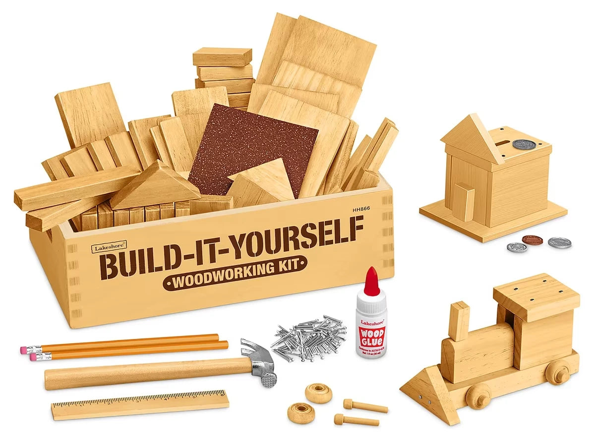Build-It-Yourself Woodworking Kit - US 9788
