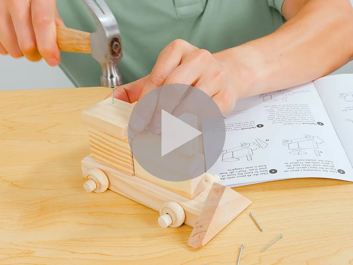 Build-It-Yourself Woodworking Kit - US 9788