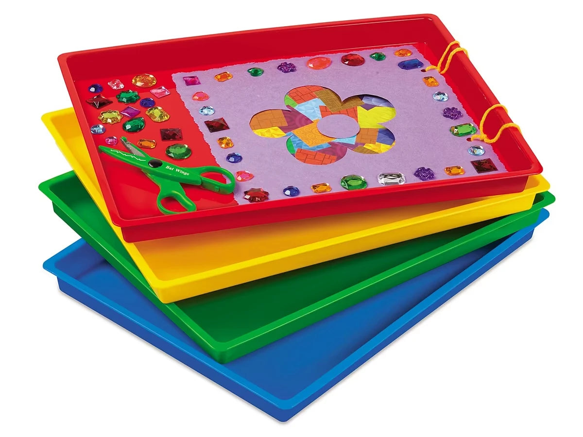Easy-Clean Craft Trays - Set of 4 - US 4375