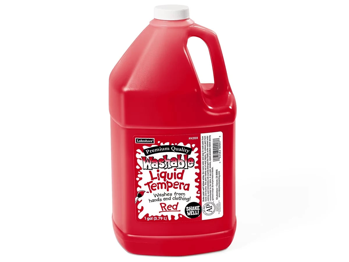 Lakeshore Fully Washable Liquid Tempera Paint - Gallon - US 2051