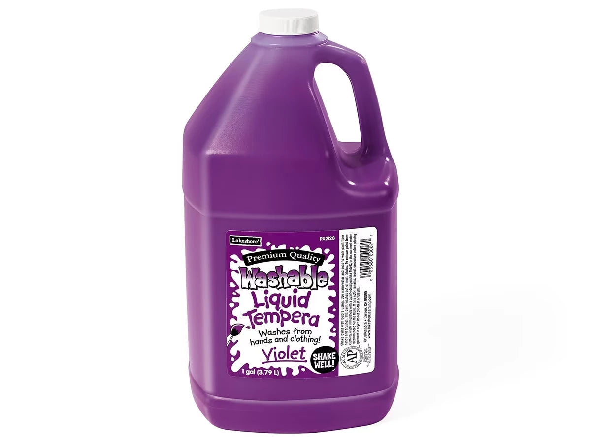 Lakeshore Fully Washable Liquid Tempera Paint - Gallon - US 2051