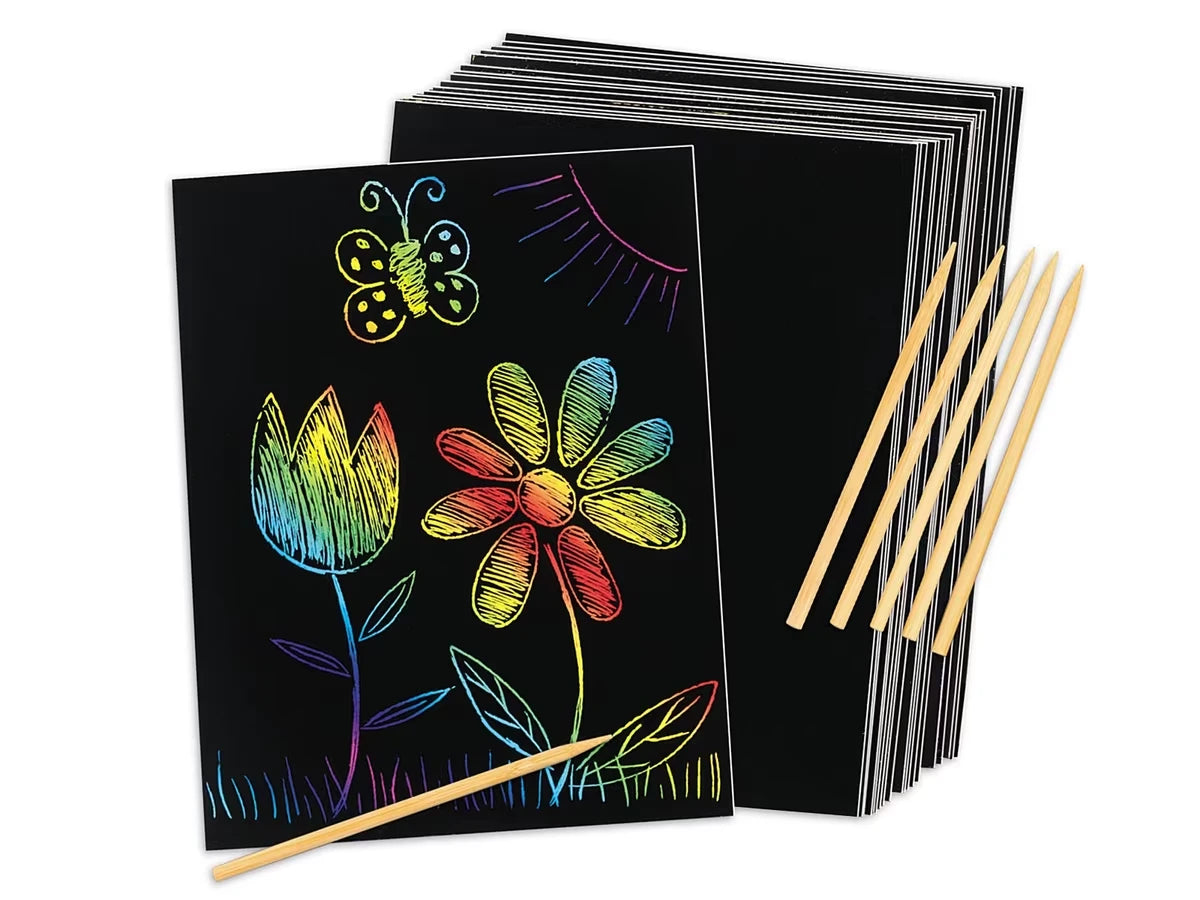 Rainbow Scratch Paper - US 4078