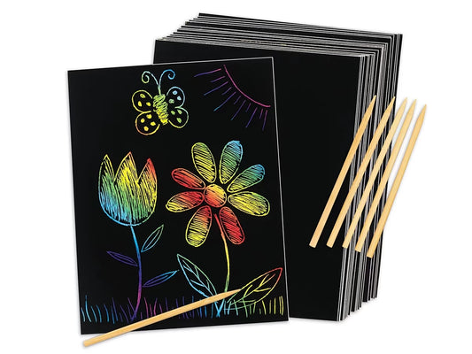 Rainbow Scratch Paper - US 4078