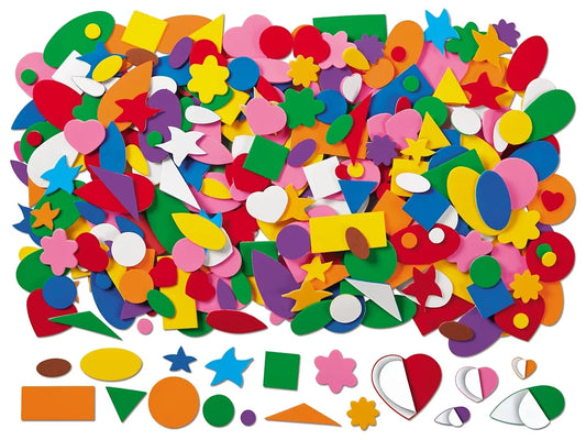 Peel & Stick Flexible Foam Shapes - US 6644