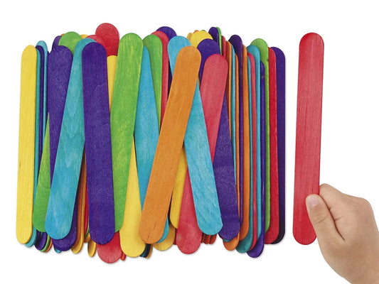 Jumbo Colored Craft Sticks - US 4467