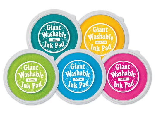 Giant Washable Color Ink Pads - US 5939
