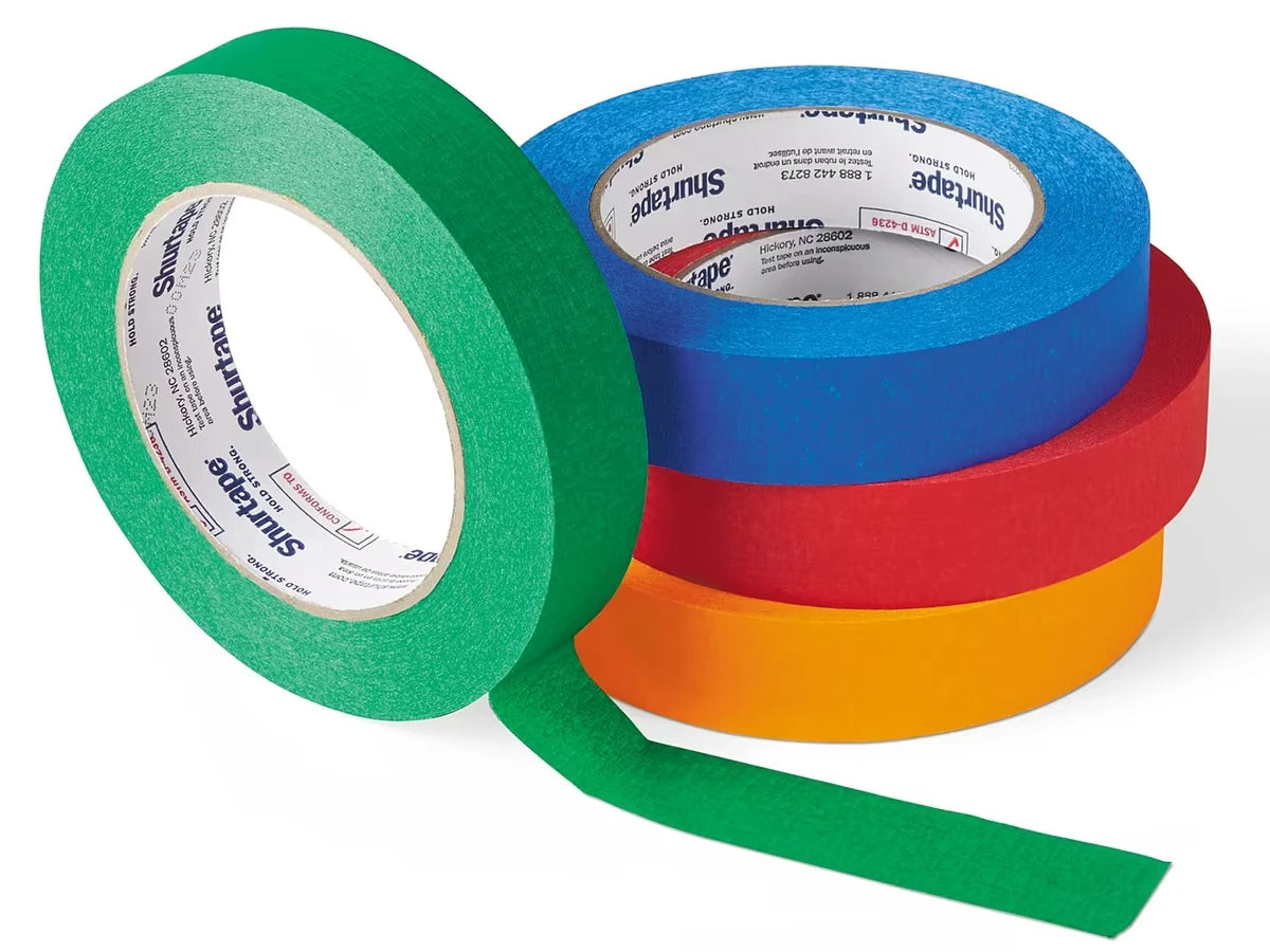 1" Craft Tape Pack - Bright Colors - US 1297