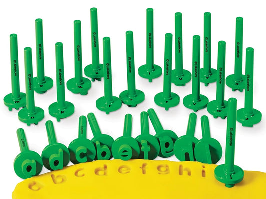 Lowercase Alphabet Dough Stampers - US 4836
