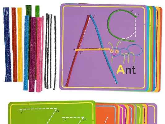 Wikki Stix® Alphabet Center - US 3180