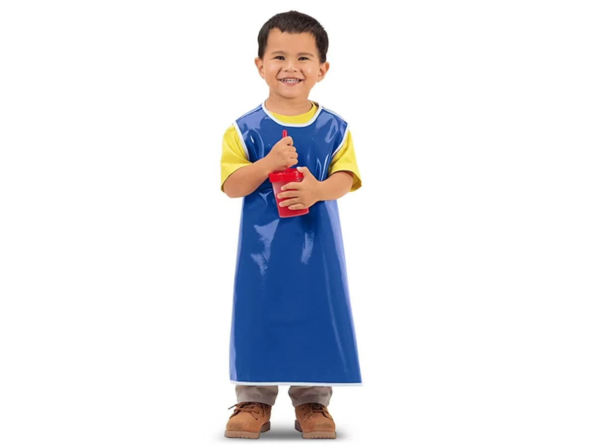 Heavy-Duty Toddler Vinyl Paint Smock - US 9331