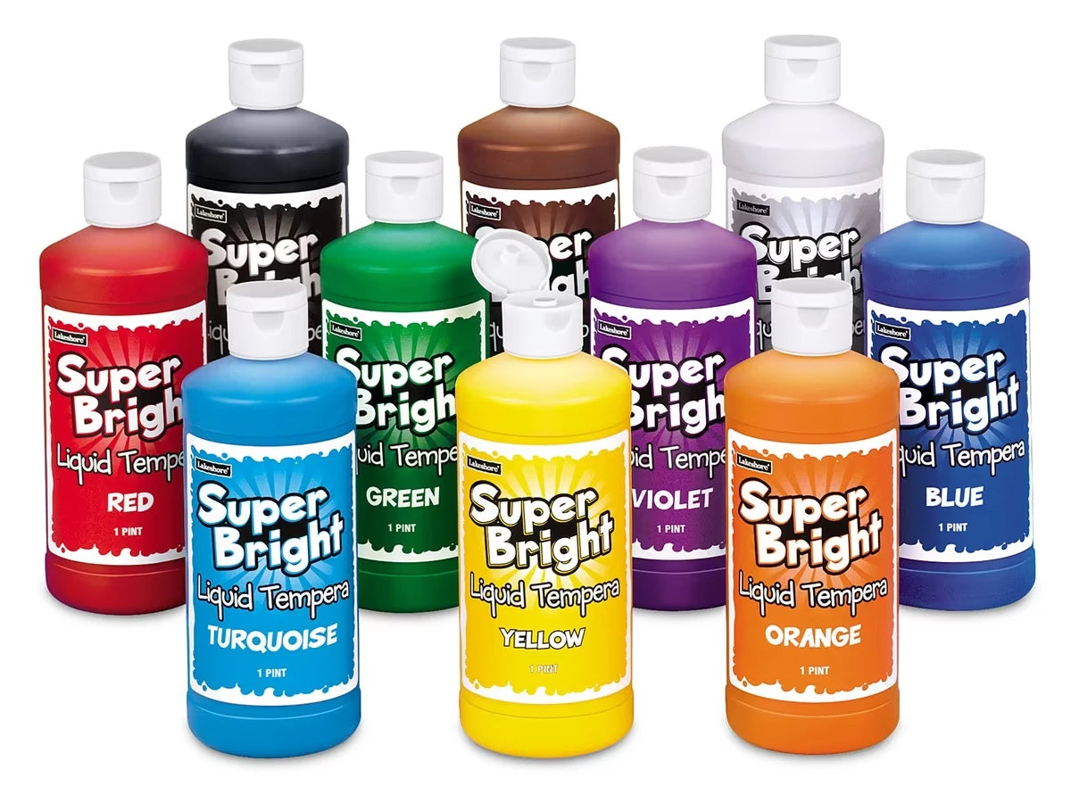 Superbright Liquid Tempera Paint - Pint - US 1249