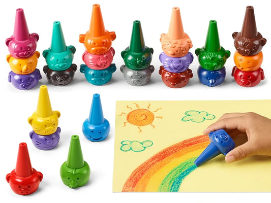 Animal Finger Crayons - US 7484
