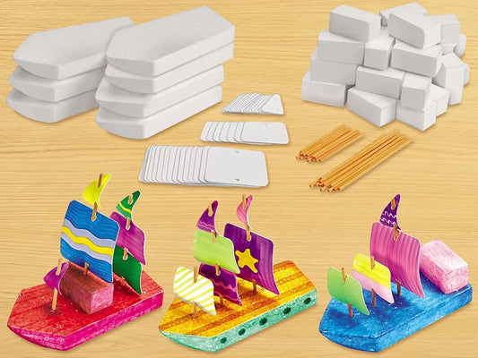 Design & Play STEAM Boats Kit - US 2663