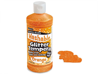 Washable Glitter Tempera Paint - Pint - US 3195