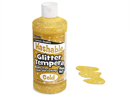 Washable Glitter Tempera Paint - Pint - US 3195