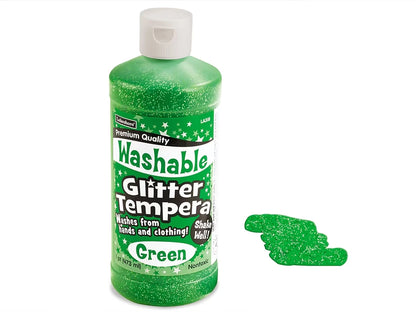 Washable Glitter Tempera Paint - Pint - US 3195