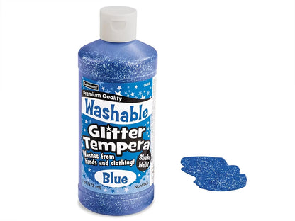 Washable Glitter Tempera Paint - Pint - US 3195