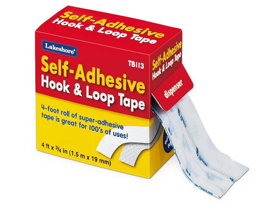Self-Adhesive Hook & Loop Tape - US 7037