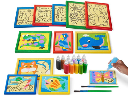 Peel and Stick Sand Art Kit - US 5317