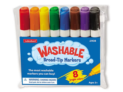 Best-Buy Washable Broad-Tip Markers - Student Pack - US 7302