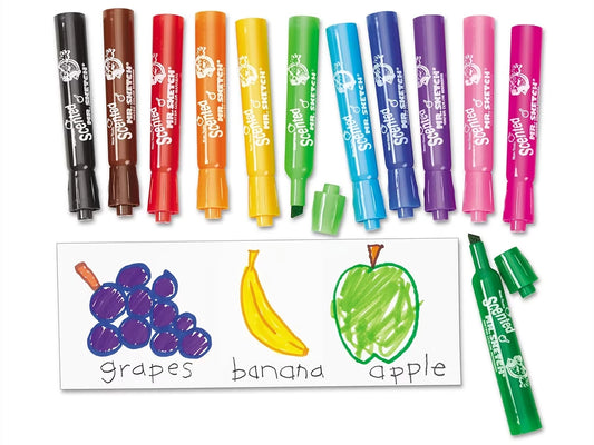Smelly Markers - Set of 12 - US 1894