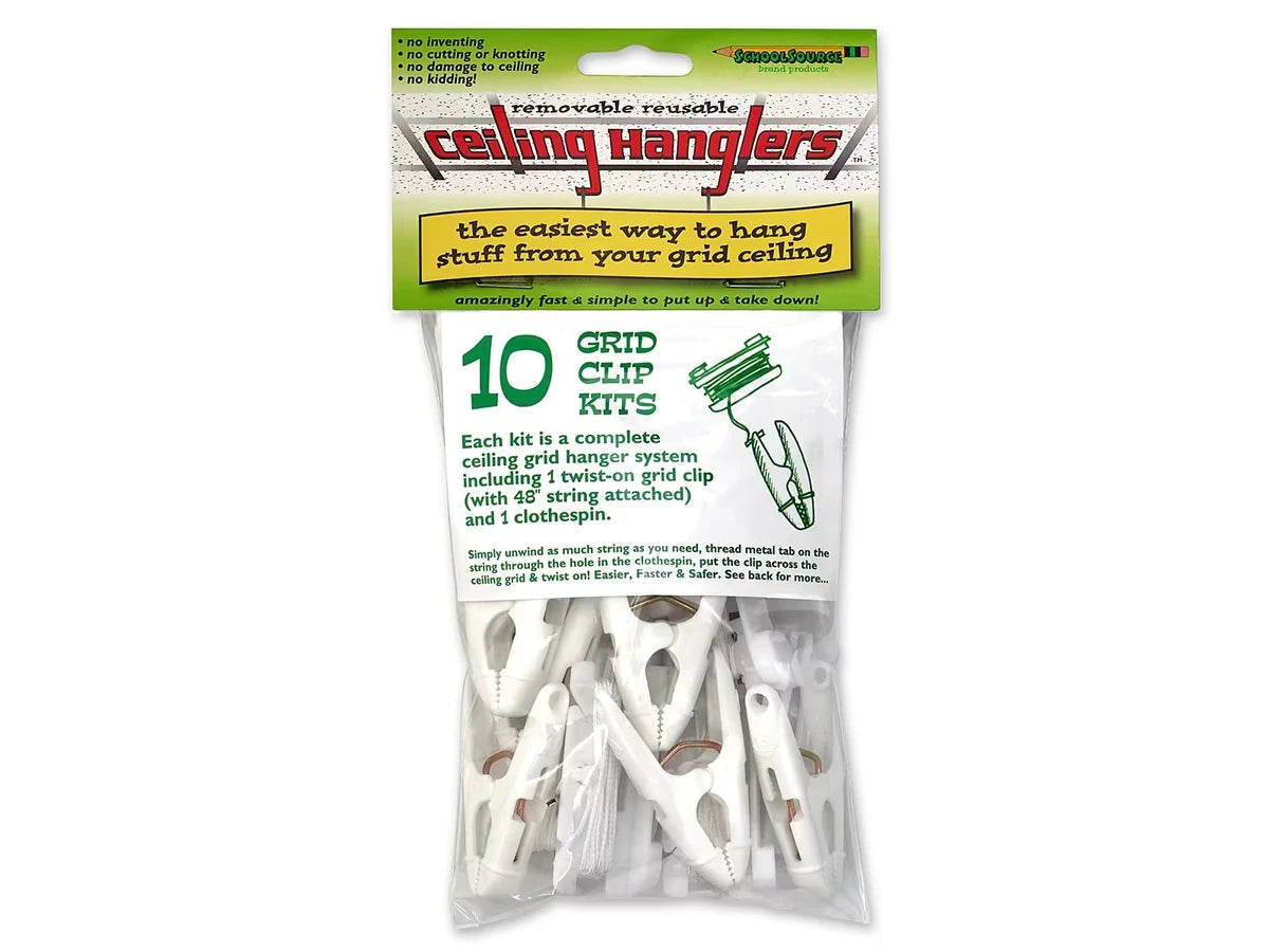 Ceiling Grid Clips - Pack of 10 - US 1487