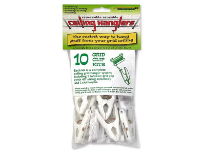 Ceiling Grid Clips - Pack of 10 - US 1487