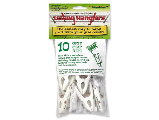 Ceiling Grid Clips - Pack of 10 - US 1487